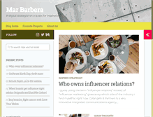 Tablet Screenshot of marbarbera.es